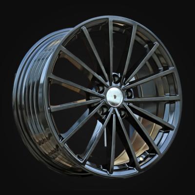 Wheel R18x8J  5X112  ET  45  57.1  I0383  (FBX174J)  Black (BL)  For VW  (A)  (HYBRID FORGED)