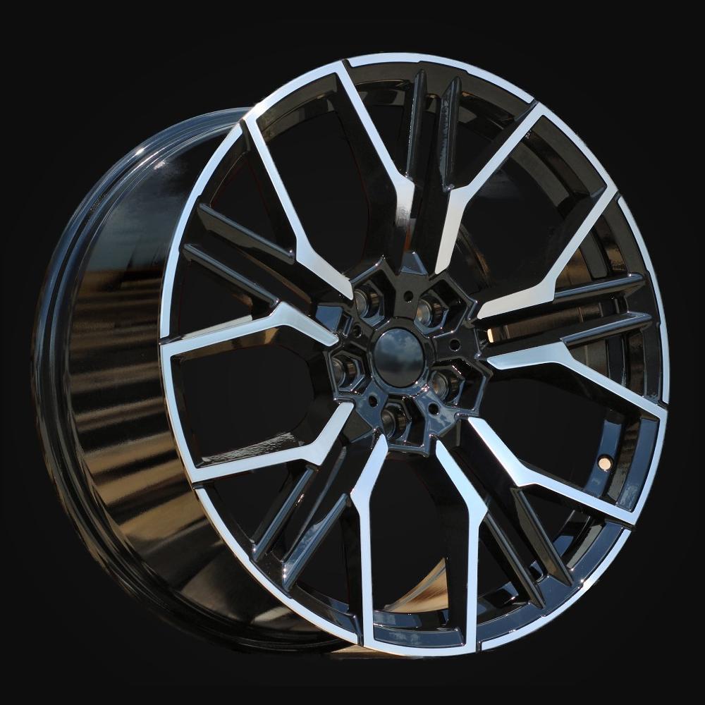 Wheel R20x9.5J  5X112  ET  38  66.6  I0405  Black Polished (MB)  For BMW  (Z5)  (Rear+Front)