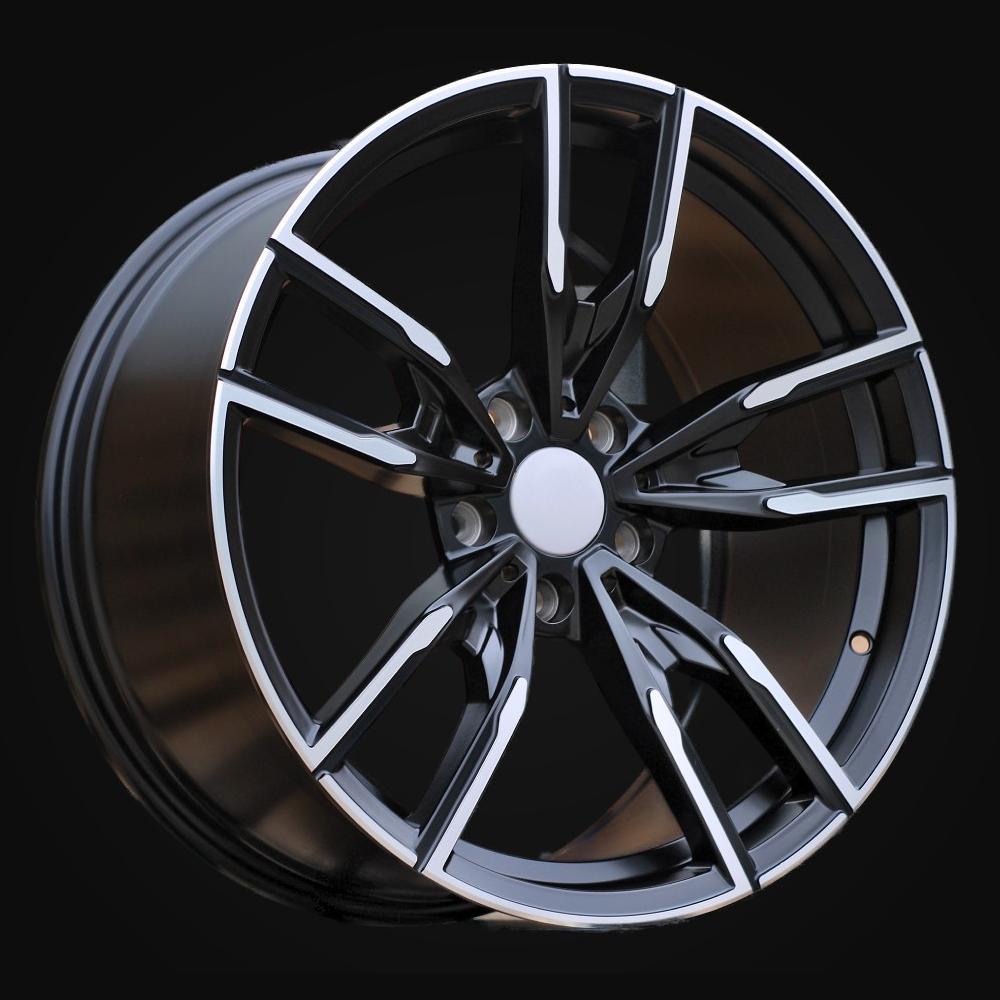 Wheel R19x9.5J  5X112  ET  38  66.6  I5478  Black Polished Half Matt (MBHM)  For BMW  (P1+Z3)  (Rear+Front)