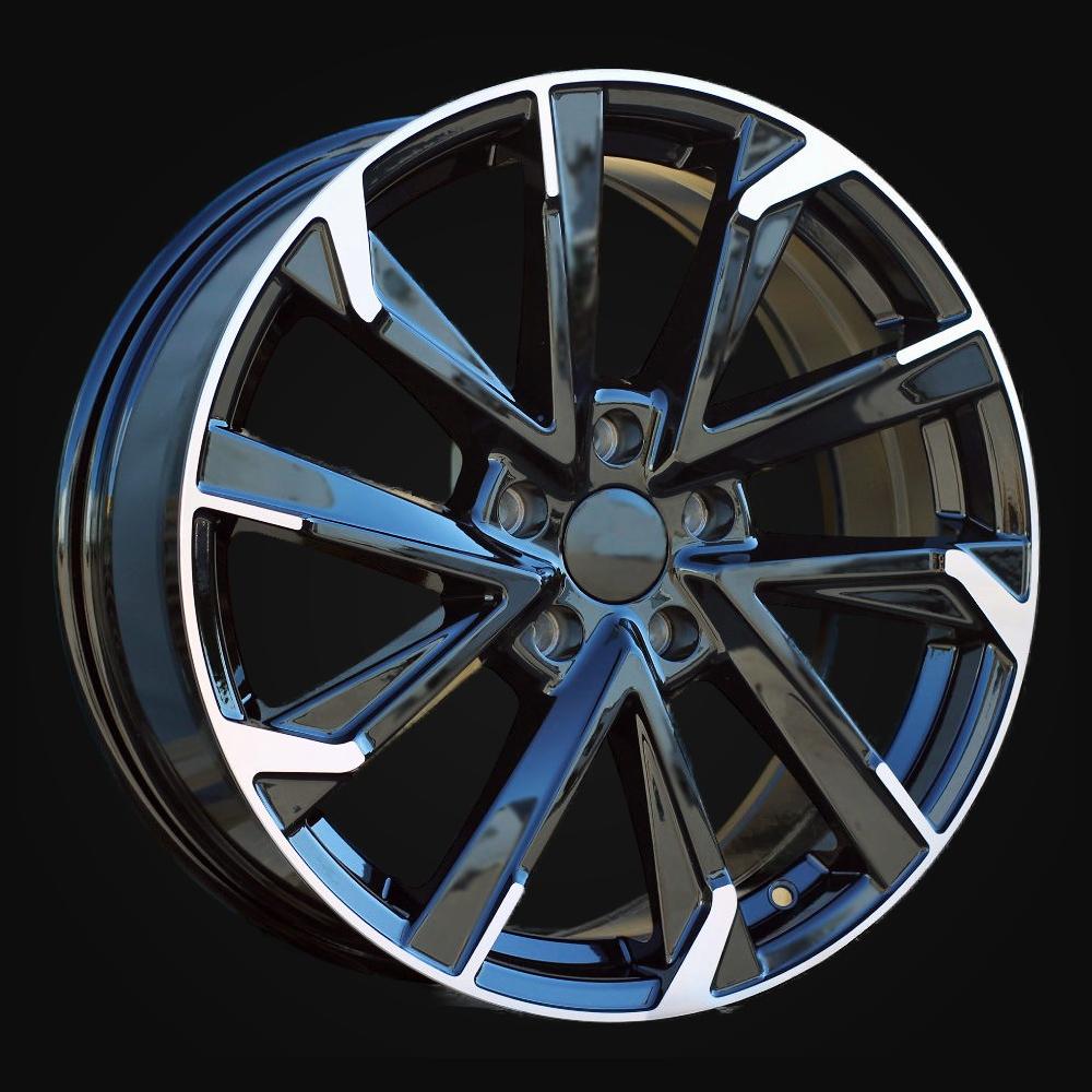 Wheel R18x7.5J  5X114.3  ET  40  60.1  I5547  Black Polished (MB)  For TOYOT  (K7)