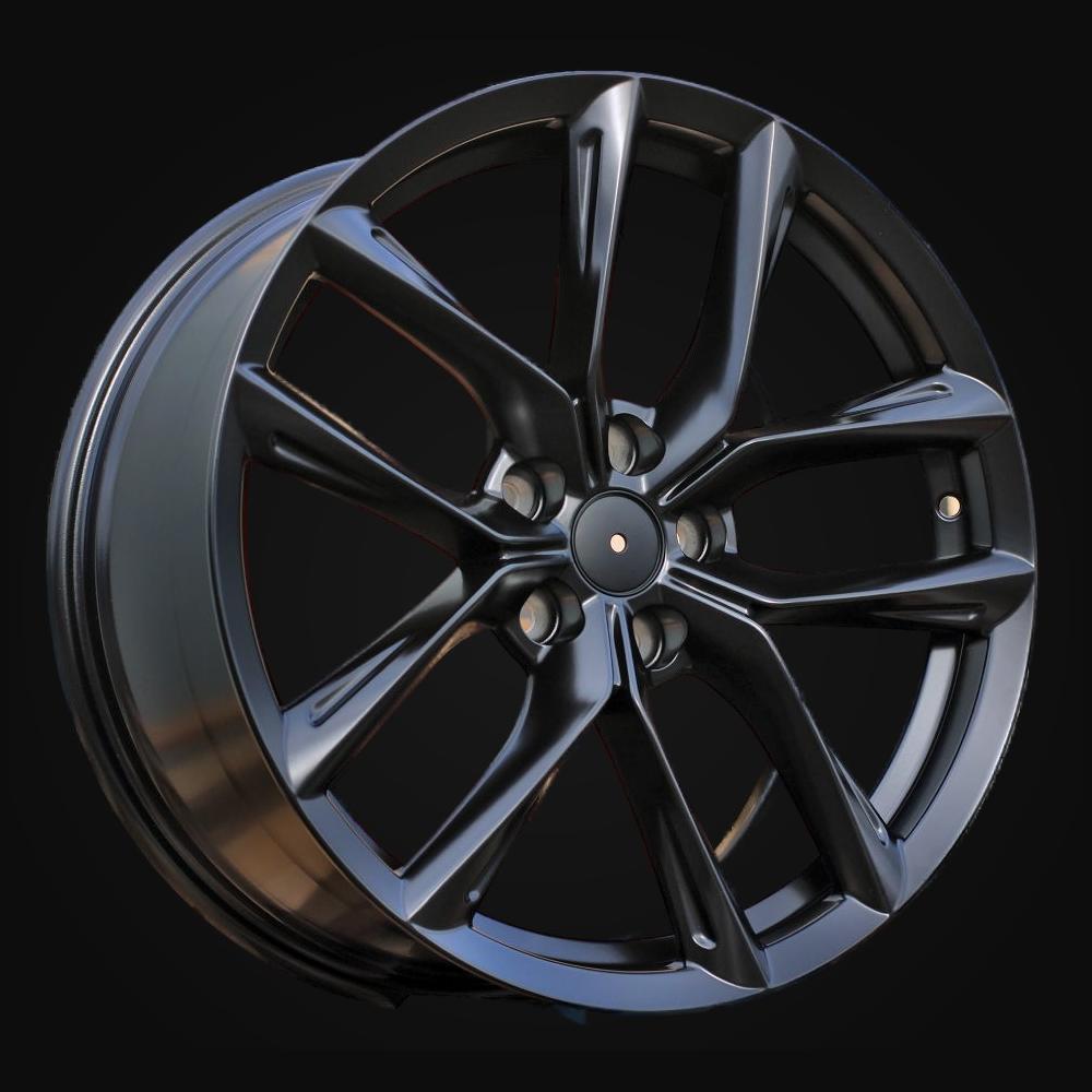 Wheel R20x8.5J  5X114.3  ET  35  64.1  I5552  Black Half Matt (BLHM)  For TESLA  (K7)  (Model 3 (FRONT+ REAR))