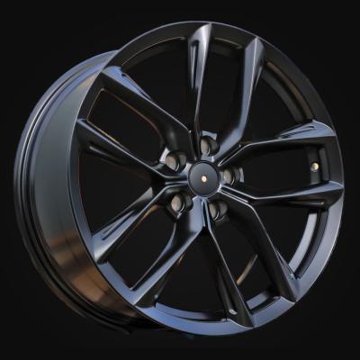 Wheel R20x8.5J  5X114.3  ET  35  64.1  I5552  Black Half Matt (BLHM)  For TESLA  (K7)  (Model 3 (FRONT+ REAR))
