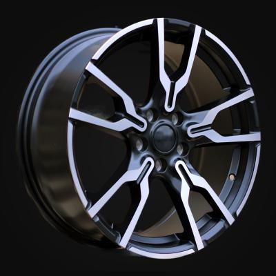 Wheel R18x7.5J  5X112  ET  45  66.6  I5662  Black Polished Half Matt (MBHM)  For BMW  (K7+Z3)  (X1J/X2J/MINI)