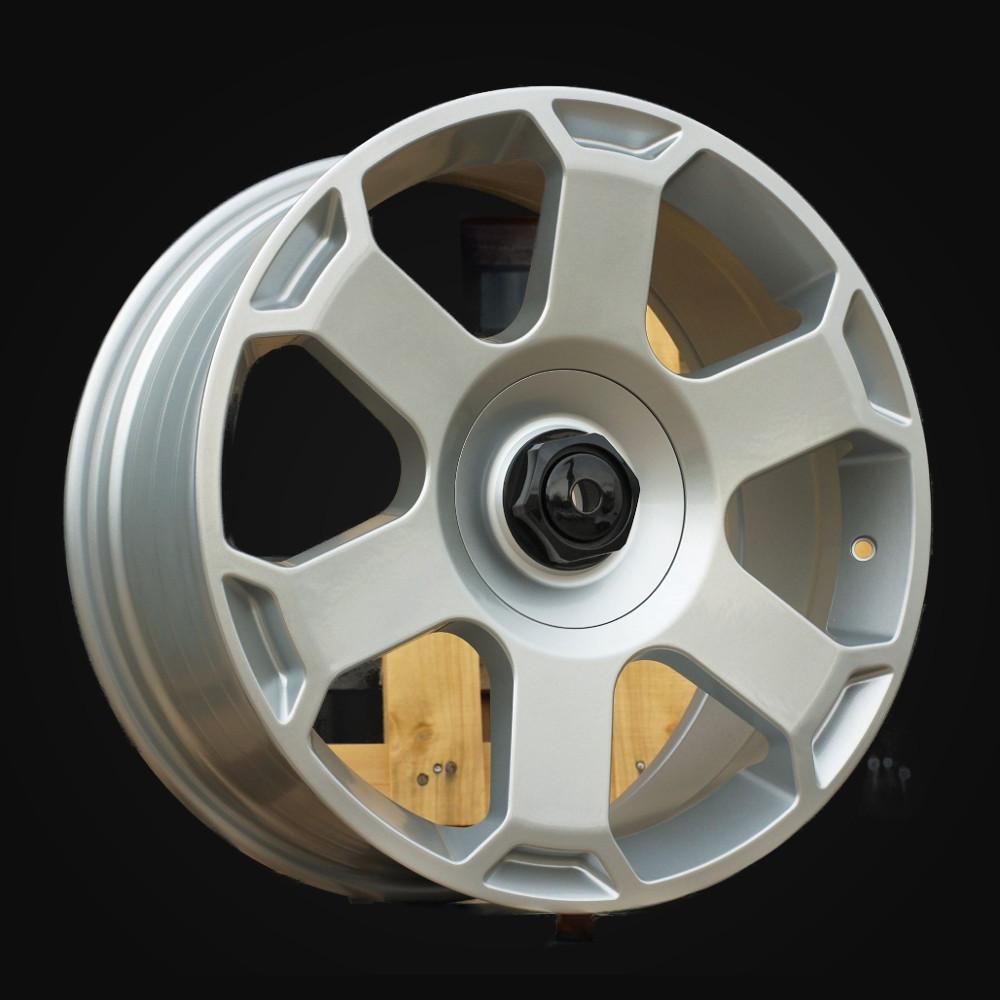 Wheel R18x8J  5X112  ET  40  66.5  IN01025F  Silver Shining (SS)  For RACIN  (A)  (HYBRID FORGED Rotiform Style)