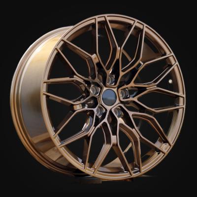 Wheel R20x9.5J  5X120  ET  38  72.6  IN292  (FBX250J)  Bronze (YY)  For BMW  (Z5+P1)  (HYBRID FORGED Rear+Front)