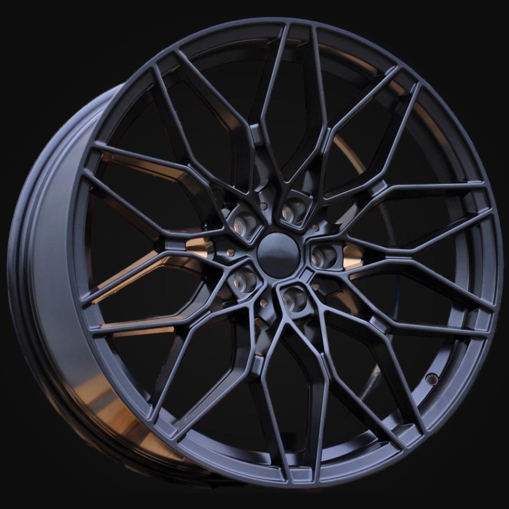 Wheel R17x7.5J  5X112  ET  40  66.6  IN292  (XFDQ012)  Black Half Matt (BLHM)  For BMW  (P1)  (HYBRID FORGED)