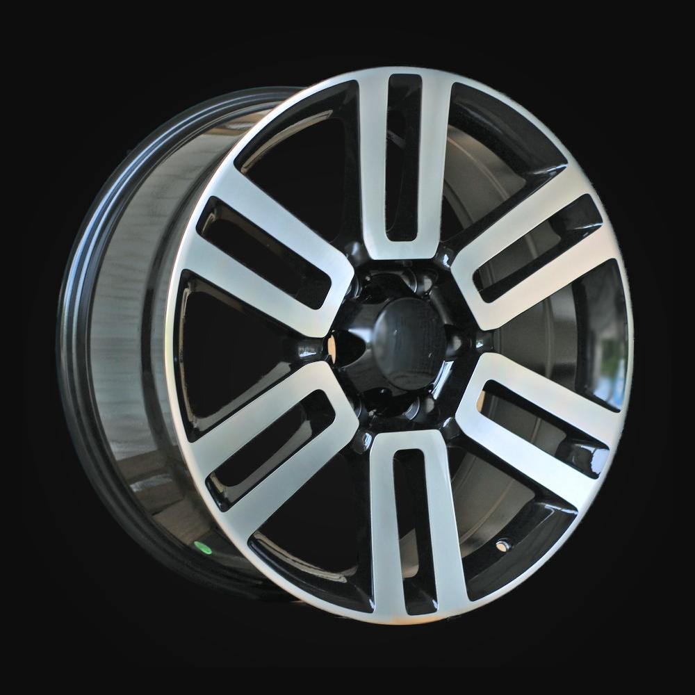 Wheel R20x8.5J  6X139.7  ET  30  106.1  JT028  Black Polished (MB)  For TOYOT  (K7)