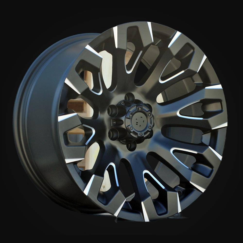 Wheel R17x9J  6X114.3  ET  0  66.1  JT255  Black Polished (MB)  For 4X4  (K3)  (Milling)