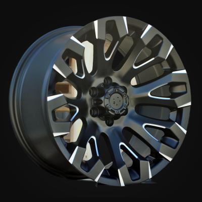 Wheel R17x9J  6X114.3  ET  0  66.1  JT255  Black Polished (MB)  For 4X4  (K3)  (Milling)