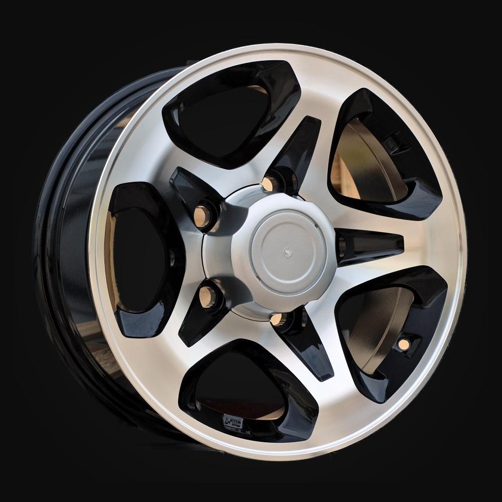 Wheel R16x7J  5X150  ET  0  110.1  JT296  Black Polished (MB)  For 4X4  (K3)