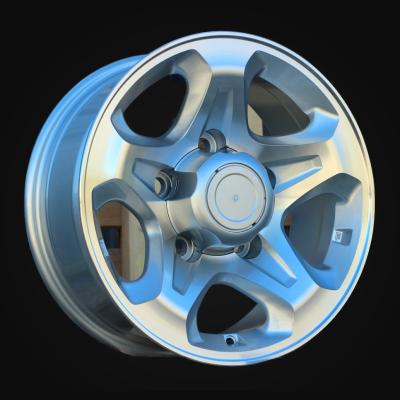 Wheel R16x7J  5X150  ET  0  110.1  JT296  Machined Silver (MS)  For 4X4  (K3)