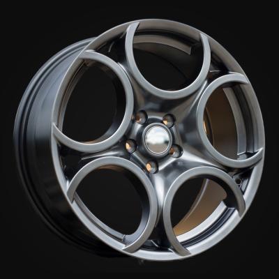 Wheel R17x7.5J  5X110  ET  41  65.1  L1432  Hyper Black (HB)  For ALFA  (P1+Z6)