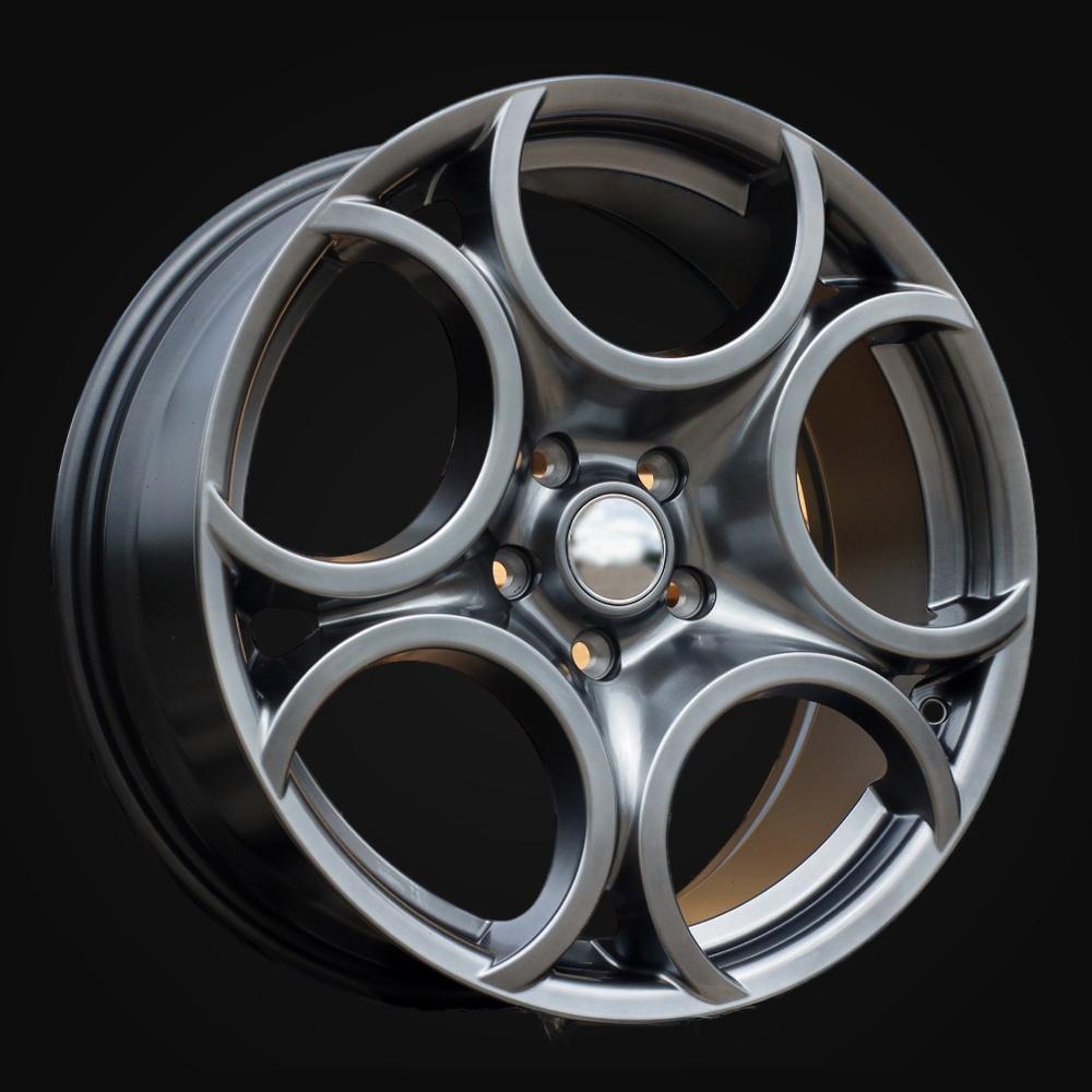 Wheel R18x7.5J  5X110  ET  41  65.1  L1432  Hyper Black (HB)  For ALFA  (R)