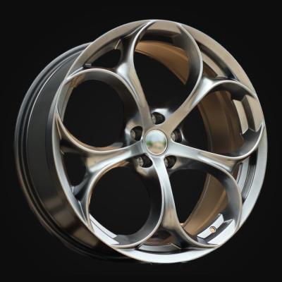 Wheel R19x8J  5X110  ET  33  65.1  L1664  (YF5707)  Hyper Black (HB)  For ALFA  (Z6)  (HYBRID FORGED (ET32))