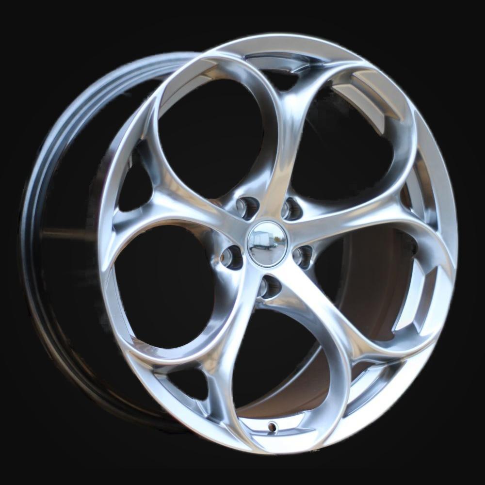 Wheel R18x8J  5X110  ET  33  65.1  L1664  (YF5707)  Hyper Black (HB)  For ALFA  (Z6)  (HYBRID FORGED (ET32))