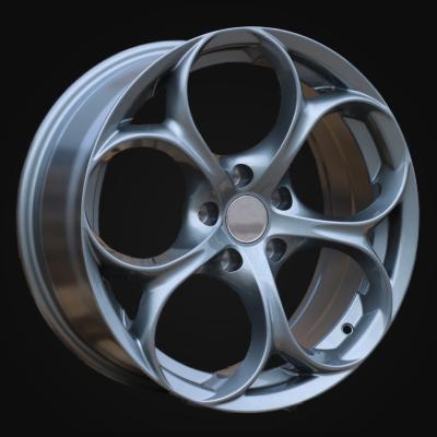 Wheel R18x8J  5X110  ET  33  65.1  L1664  (YF5707)  Gun Metal (GM)  For ALFA  (Z5)  (HYBRID FORGED)