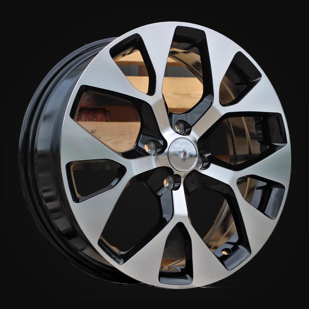 Wheel R17x6.5J  4X100  ET  40  60.1  L1667  Black Polished (MB)  For RACIN  (P1+Z6)  ((AKC 80 Eur))