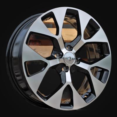 Wheel R17x6.5J  4X100  ET  40  60.1  L1667  Black Polished (MB)  For RACIN  (P1+Z6)  ((AKC 80 Eur))
