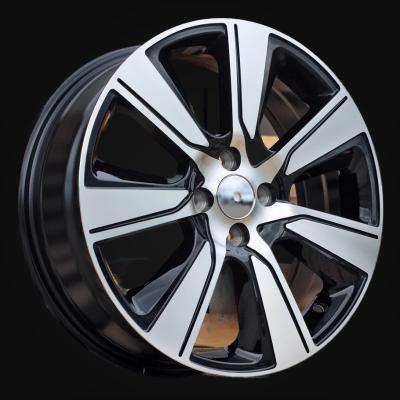 Wheel R17x6.5J  4X100  ET  45  60.1  L1671  Black Polished (MB)  For RACIN  (P1)