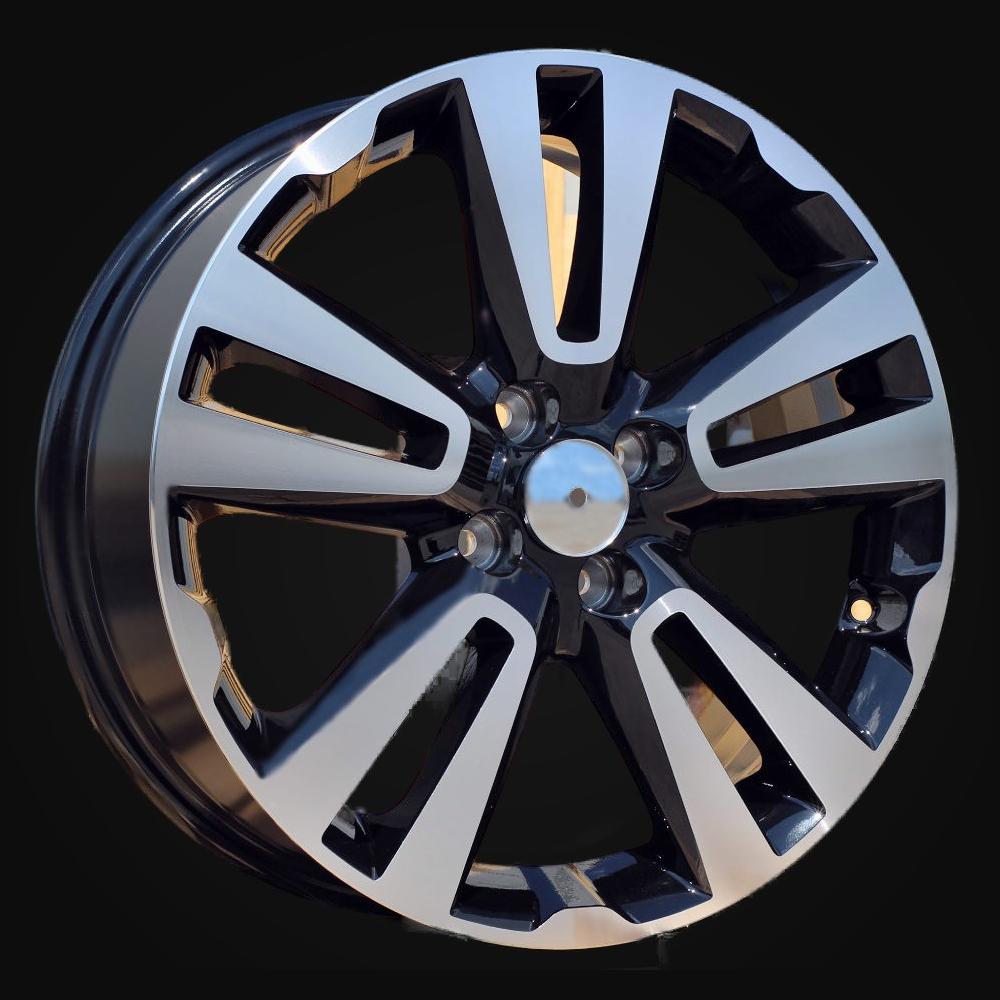 Wheel R17x6.5J  4X100  ET  43  60.1  L2093  Black Polished (MB)  For RACIN  (Z6)