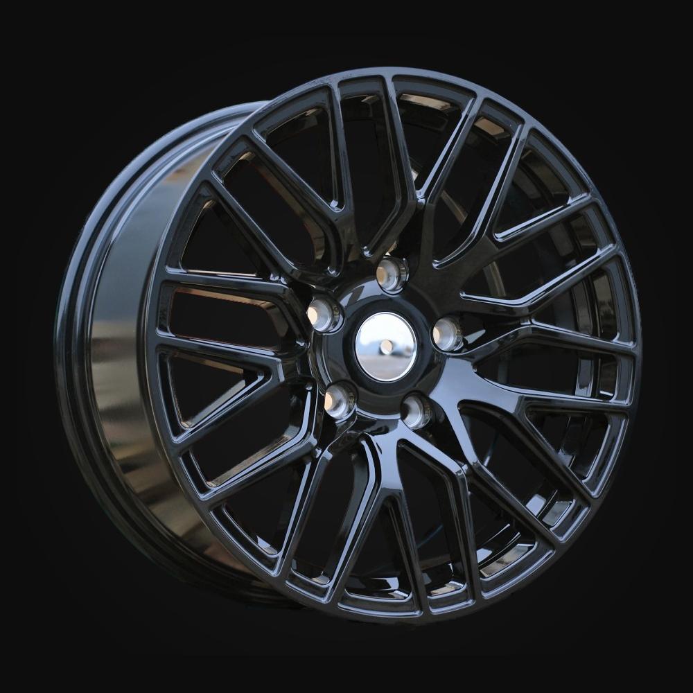 Wheel R17x8J  5X127  ET  40  71.5  L2144  Black (BL)  For RACIN  (P1)