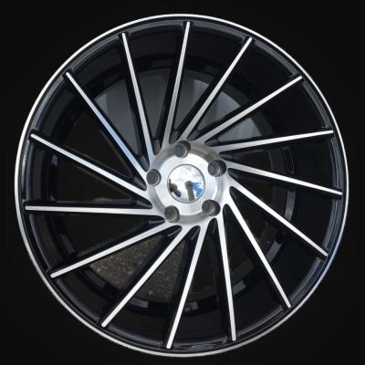 Wheel R20x9.5J  5X120  ET  38  72.6  LU589  (M7R)  Black Polished (MB)  For RACIN  (K7)  ((AKC 100 Eur)  Vossen Style (Right Rear))