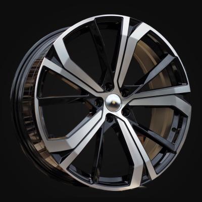 Wheel R19x7.5J  5X108  ET  50.5  63.4  SF503  Black Polished (MB)  For VOLVO  (Z5)  (HYBRID FORGED)