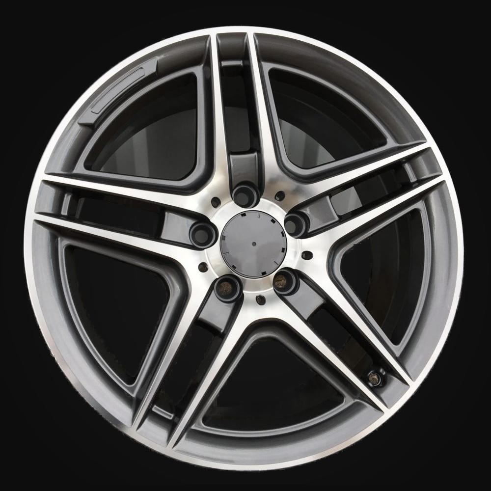 Wheel R17x7.5J  5X112  ET  45  66.6  SSA02  Grey Polished (MG)  For MER  (Z2)  ((AKC 80 Eur))
