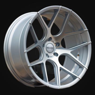 Wheel R20x10J  5X120  ET  0  74.1  SSA03  (HX022J)  Polished Silver Half Matt (MSHM)  For HAXER  (P)  (Rear+Front)