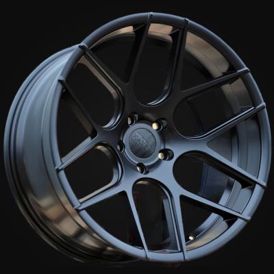 Wheel R18x10J  5X120  ET  15  74.1  SSA03  (HX022J)  Black Half Matt (BLHM)  For HAXER  (Z2)  (Rear+Front)