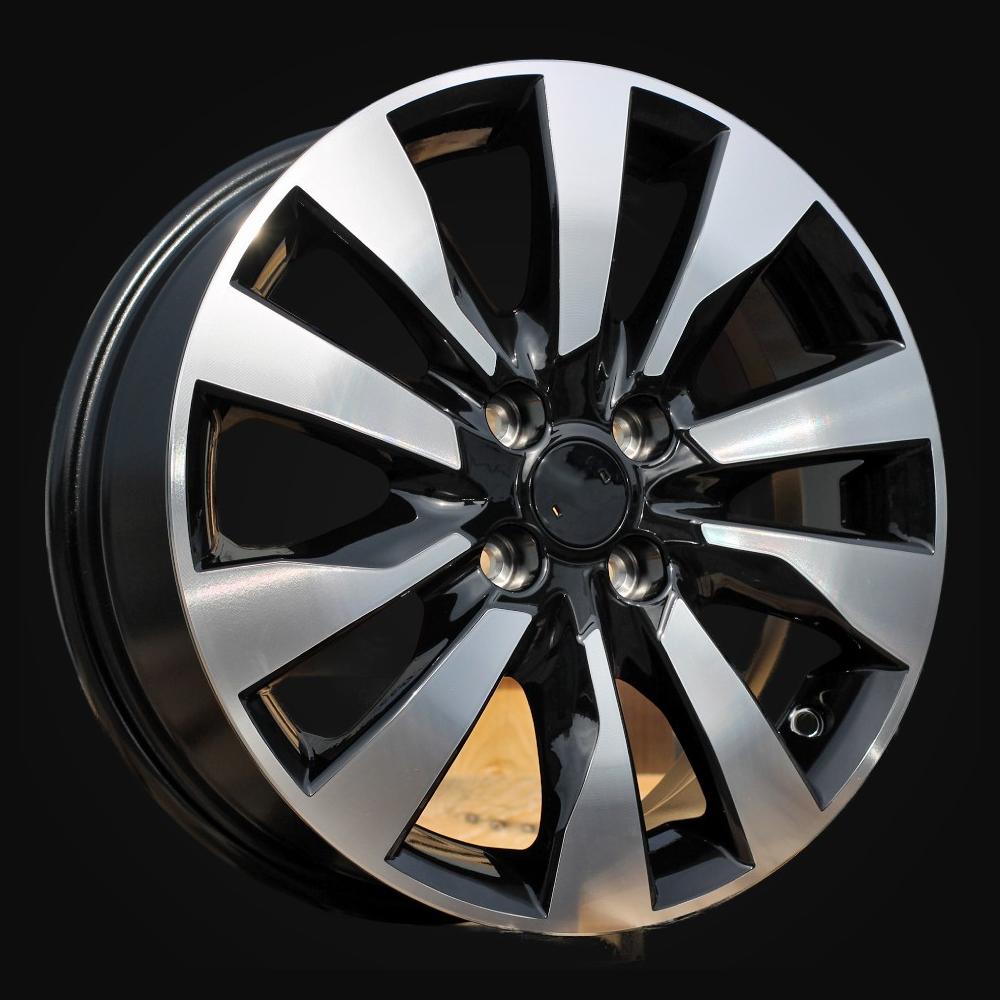 Wheel R16x6J  4X100  ET  45  60.1  W1785  Black Polished (MB)  For RACIN  (Z5)