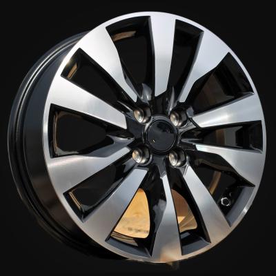 Wheel R16x6J  4X100  ET  45  60.1  W1785  Black Polished (MB)  For RACIN  (Z5)