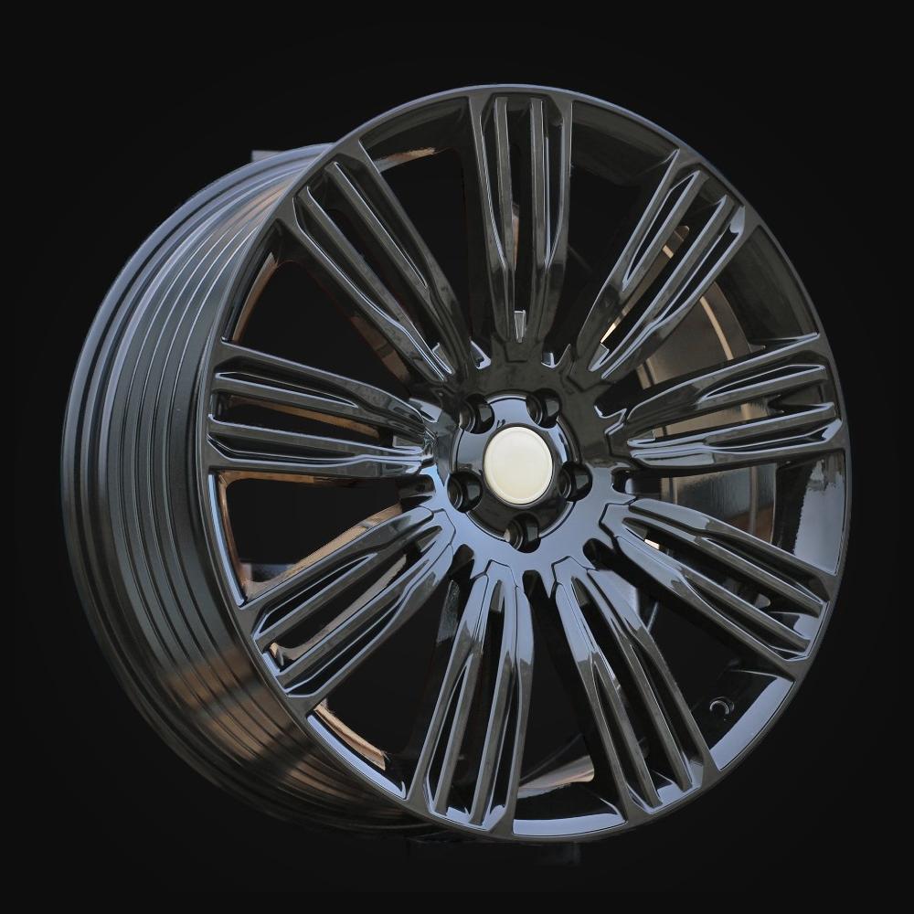 Wheel R21x9.5J  5X120  ET  49  72.6  XE136  (BYD1292)  Black (BL)  For LAND  (Z1)