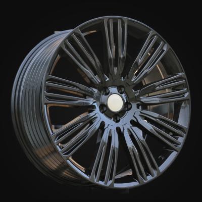 Wheel R22x9.5J  5X120  ET  45  72.56  XE136  (FBX207J)  Black (BL)  For LAND  (P2)  (HYBRID FORGED)