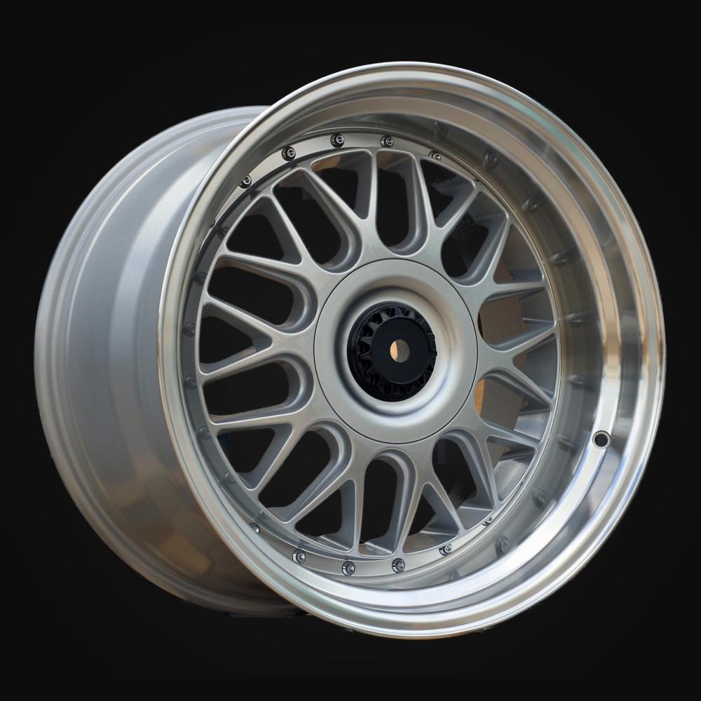 Wheel R19x8.5J  5X120  ET  35  72.6  XE244  Silver+Polished Lip (SP)  For BMW  (P2)  (BBS Style Front+Rear)