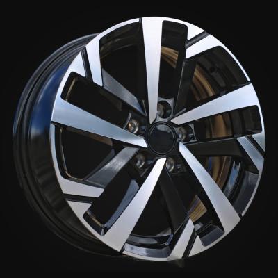 Wheel R15x6J  5X100  ET  40  57.1  XE276  Black Polished (MB)  For VW  (P1+P2)