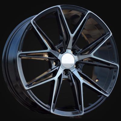 Wheel R18x8J  5X114.3  ET  40  73.1  Y0036  Black+Tinted Face (BLTF)  For HAXER  (K4)  ((AKC 90 Eur))