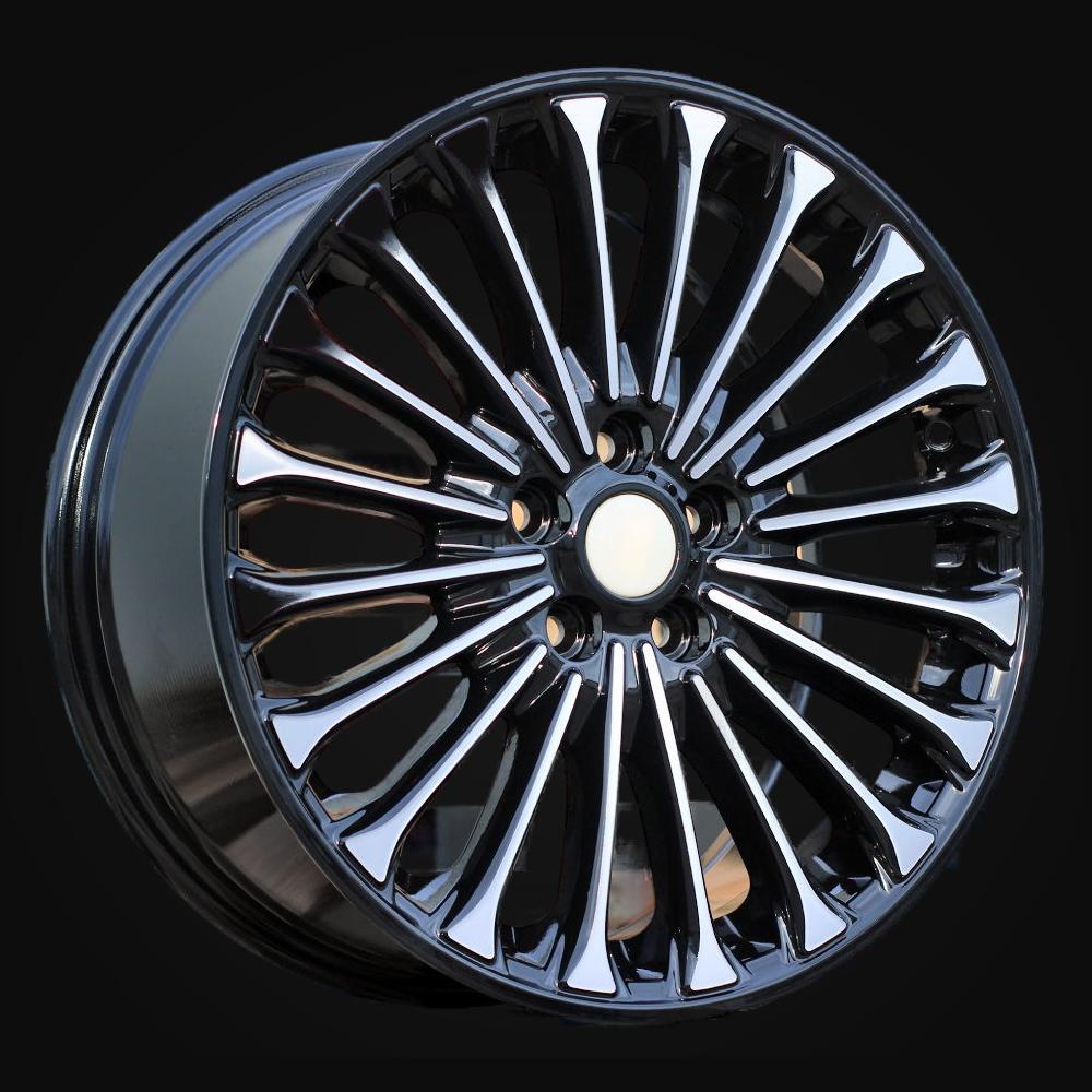 Wheel R17x7J  5X108  ET  50  63.4  Y0056  Black Polished (MB)  For FORD  (R)