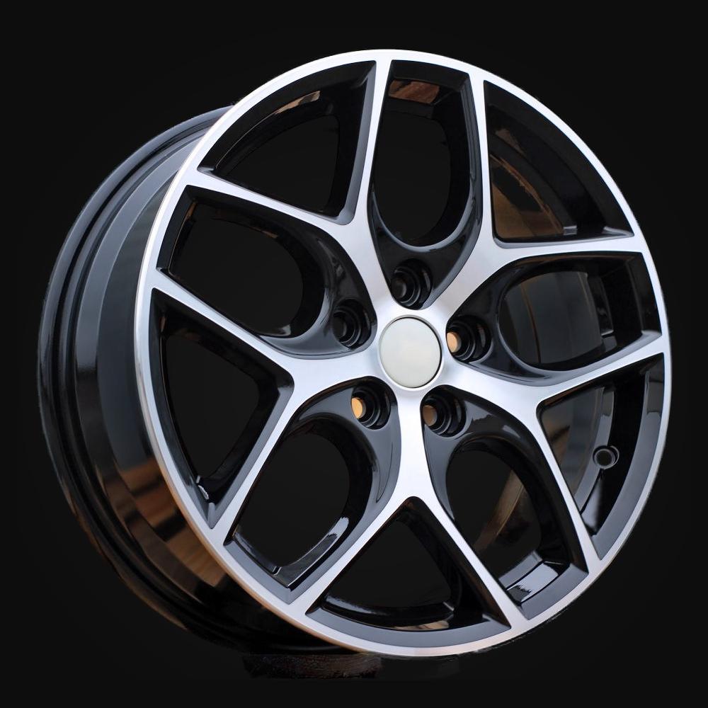Wheel R17x7J  5X108  ET  50  63.4  Y0058  Black Polished (MB)  For FORD  (R)