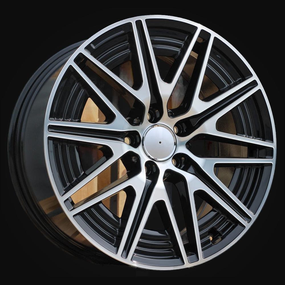 Wheel R18x7.5J  5X112  ET  40  66.5  Y0102  Black Polished (MB)  For MER  (K2+K4)  (NEW Model C-Class (Front+Rear))
