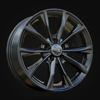 Wheel R18x7.5J  5X114.3  ET  40  64.1  Y1351  Black Half Matt (BLHM)  For HOND  (P)