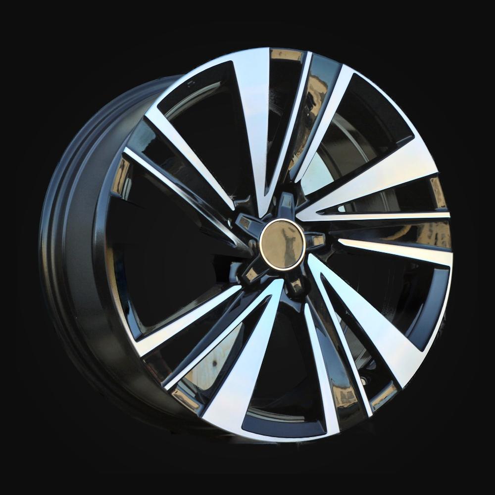 Wheel R17x7.5J  5X114.3  ET  40  60.1  Y1382  Black Polished (MB)  For TOYOT  (Z7)  (NEW Model)