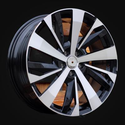 Wheel R19x7.5J  5X108  ET  42  65.1  YF0449  Black Polished (MB)  For PEUG  (P1)  (HYBRID FORGED)