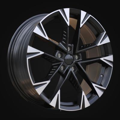 Wheel R19x8J  5X112  ET  40  57.1  YF1150  Black Polished Half Matt (MBHM)  For CUPRA  (K8)  (HYBRID FORGED)
