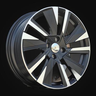 Wheel R18x7J  4X108  ET  35  65.1  YF1152  Black Polished Half Matt (MBHM)  For PEUG  (K7)  (HYBRID FORGED)