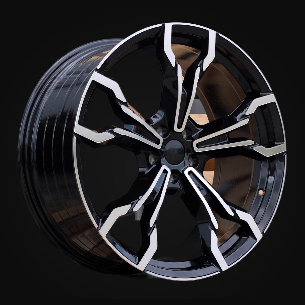 Wheel R20x9.5J  5X112  ET  43  66.6  YF5596  Black Polished (MB)  For BMW  (Z6)  ((X3J) HYBRID FORGED Rear+Front)