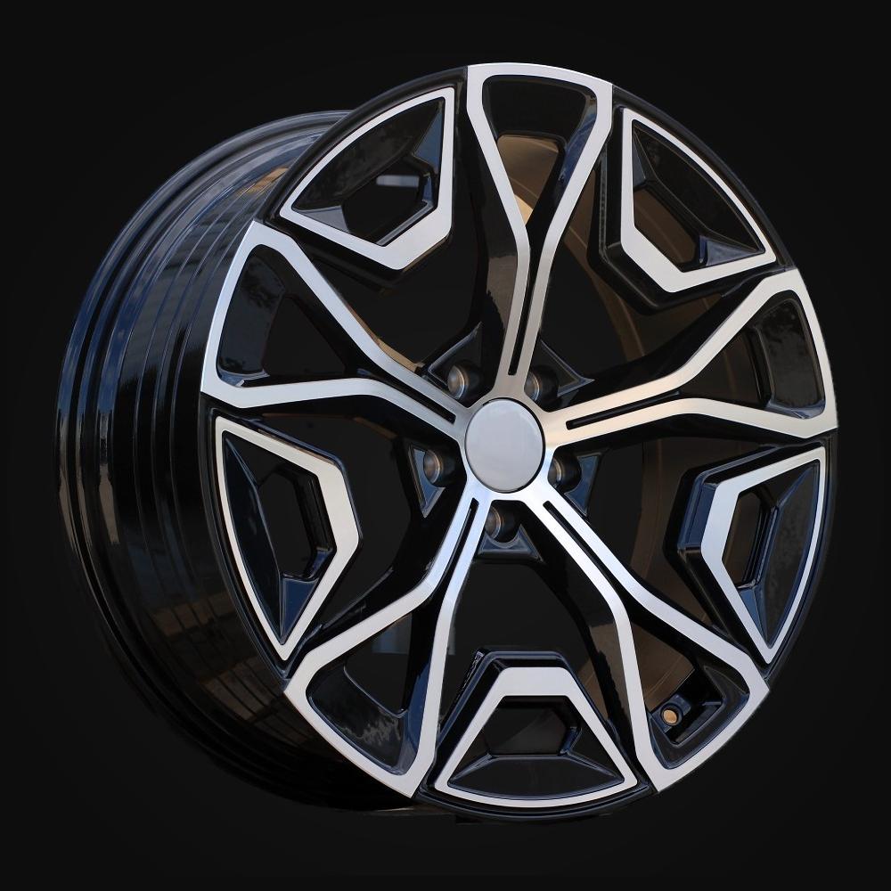 Wheel R20x8.5J  5X112  ET  28  66.6  YF5670  Black Polished (MB)  For BMW  (P1)  ((IX I20) HYBRID FORGED)