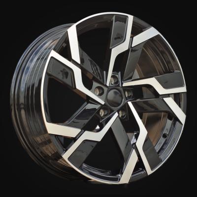 Wheel R19x8J  5X112  ET  41  57.1  YF5696  Black Polished (MB)  For SKODA  (Z6)  (HYBRID FORGED)