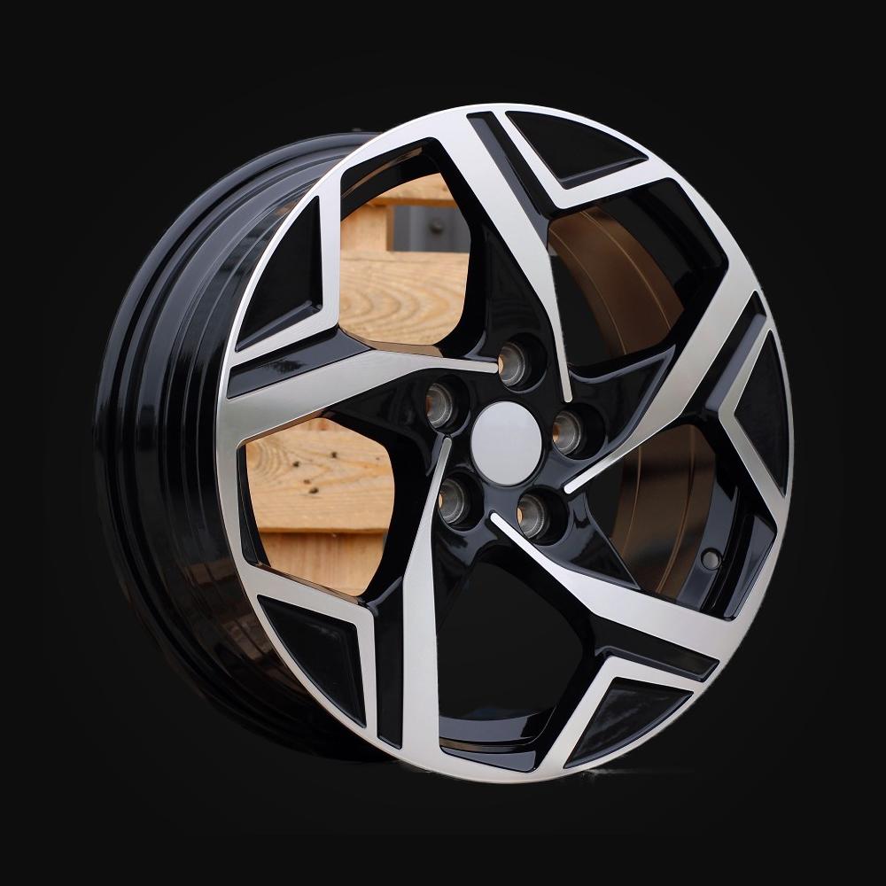 Wheel R17x7J  5X114.3  ET  43.5  67.1  YF5700  Black Polished (MB)  For KIA  (K8+Z5)  (HYBRID FORGED New Model)