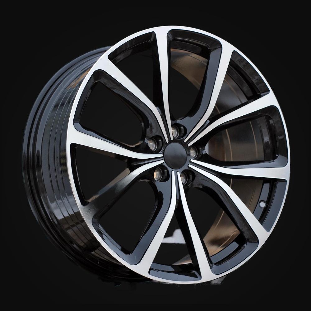 Wheel R20x8.5J  5X108  ET  45  63.3  YF5708  Black Polished (MB)  For JAGUAR  (Z6)  (HYBRID FORGED)